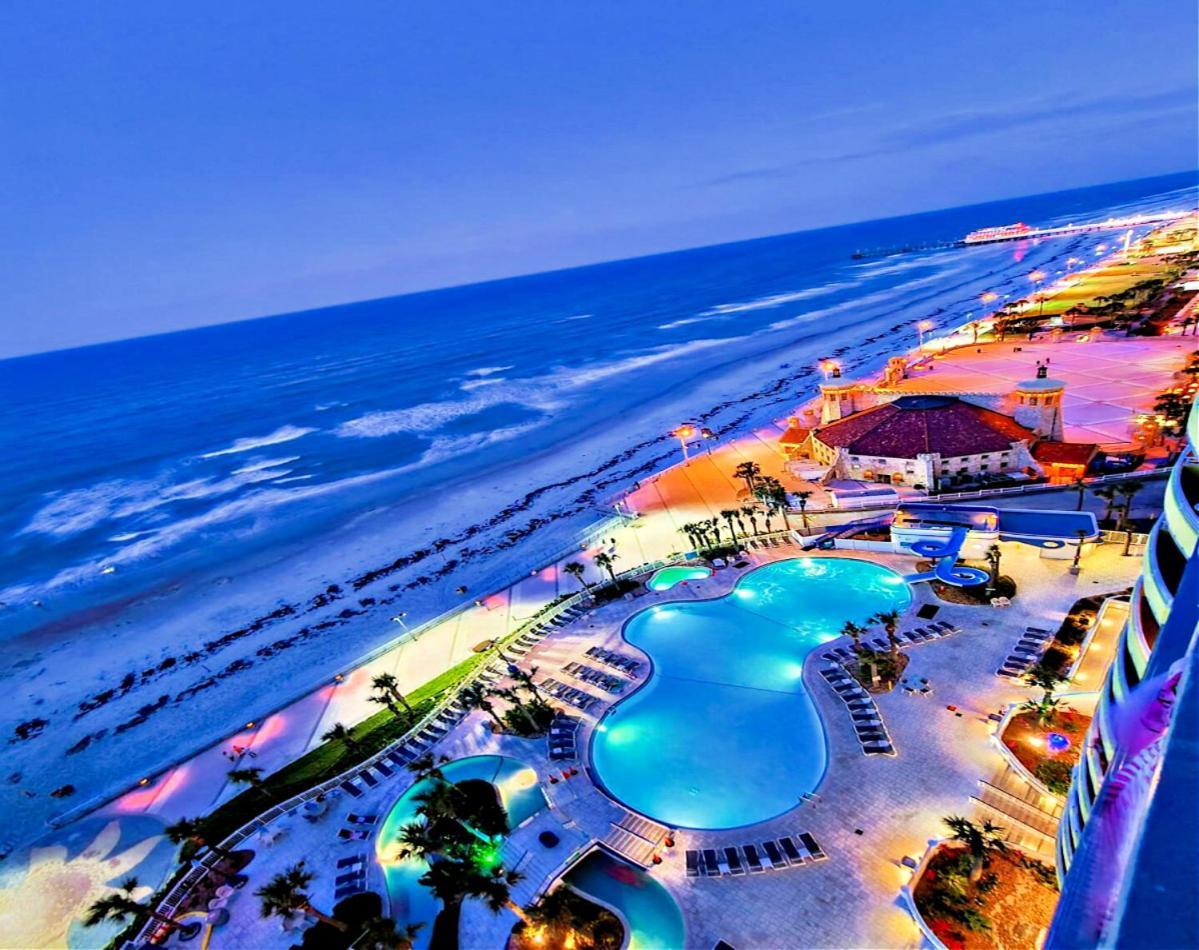2 Bedroom Direct Oceanfront Wyndham Ocean Walk Daytona Beach 2226-0 เดย์โทนาบีช ภายนอก รูปภาพ